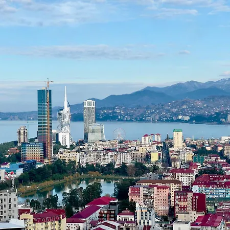 Mountain & Sea View Studio At Alliance Batumi Exterior photo
